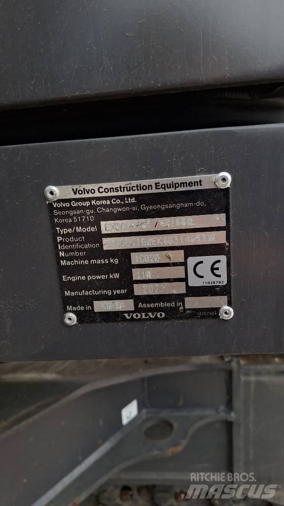 Volvo EC 160 EL 대형 굴삭기 29톤 이상