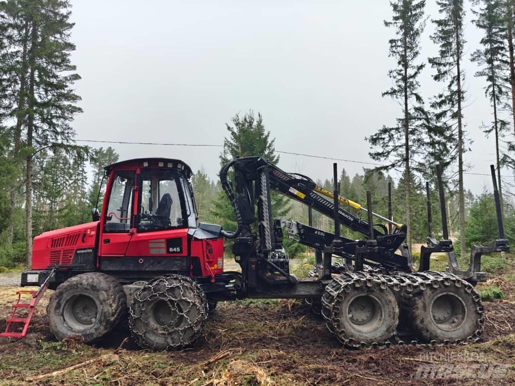 Komatsu 845 원목 포워더