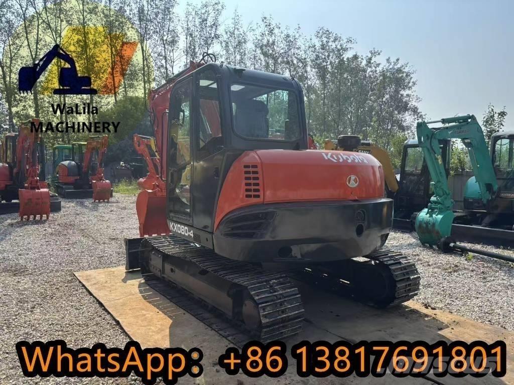 Kubota KX 080-4 소형 굴삭기 7톤 미만
