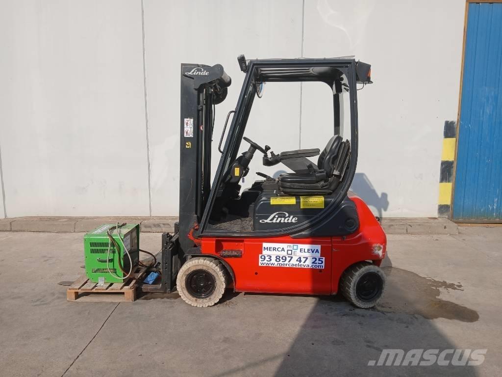 Linde E16P-02 전동 지게차