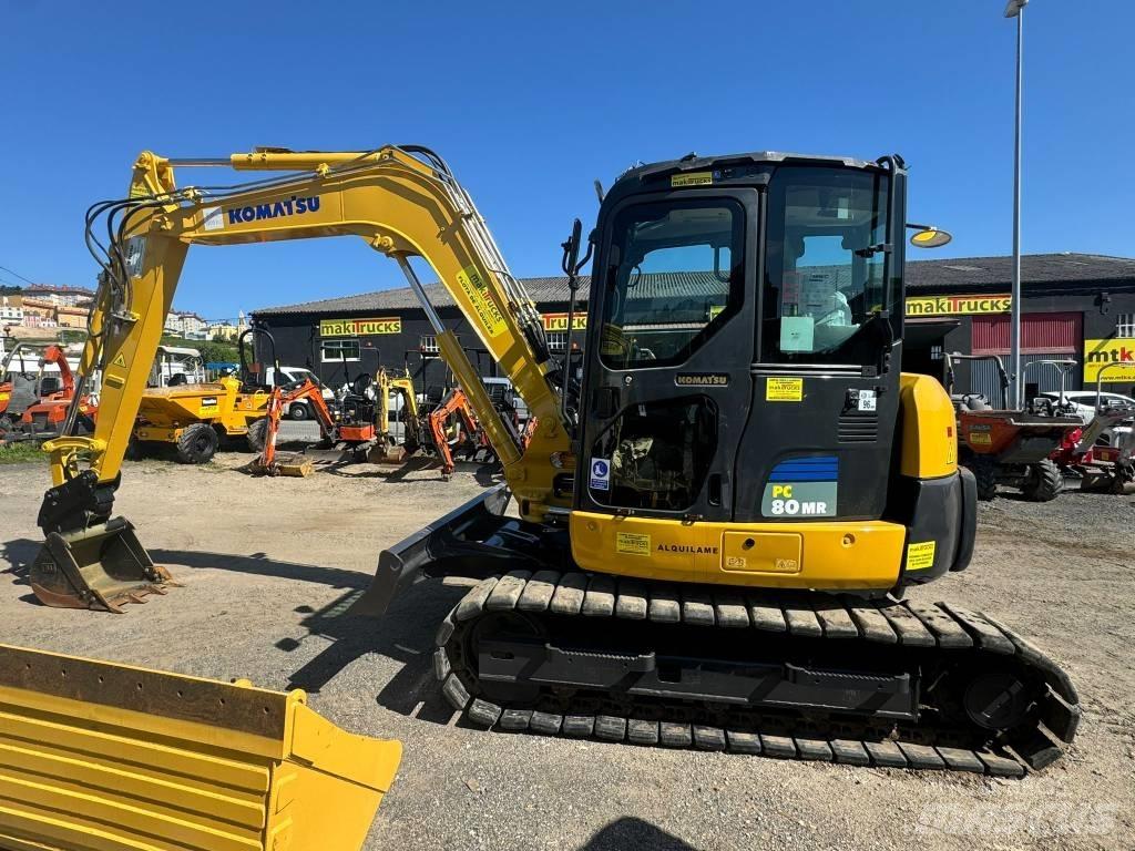 Komatsu PC 80 MR-3 중형굴삭기 7톤-28톤