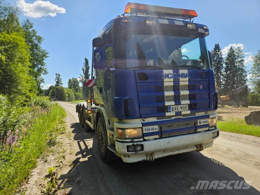 Scania 164 G 480 훅 리프트 트럭