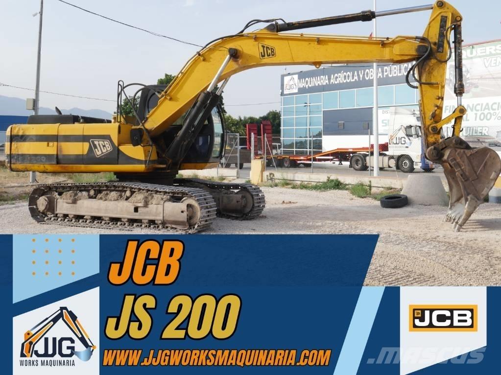 JCB JS 200 대형 굴삭기 29톤 이상