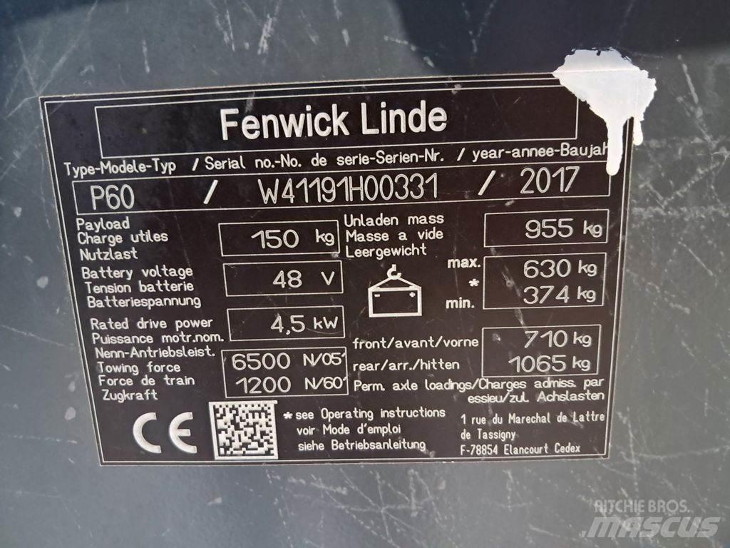 Linde P60 트랙터 유닛