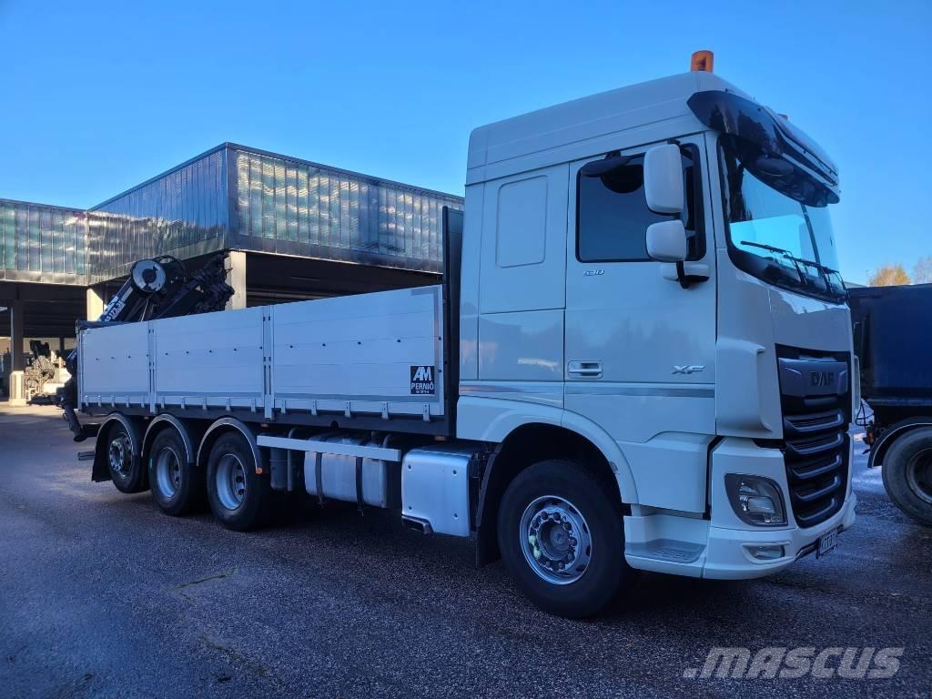 DAF XF 530 FAW 크레인 트럭