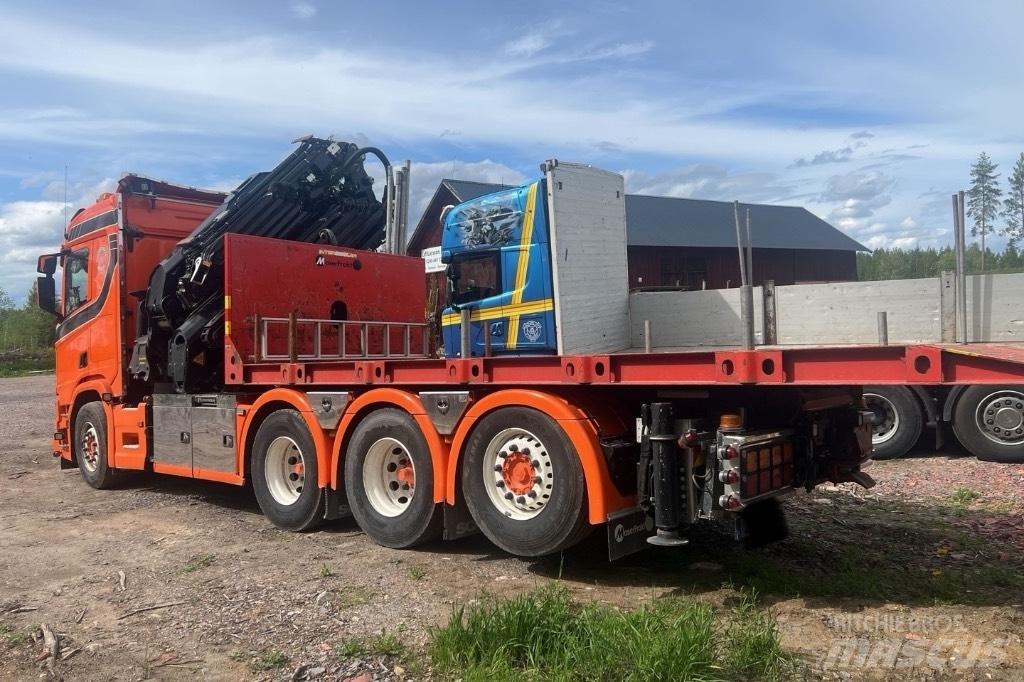 Scania R 500 크레인 트럭