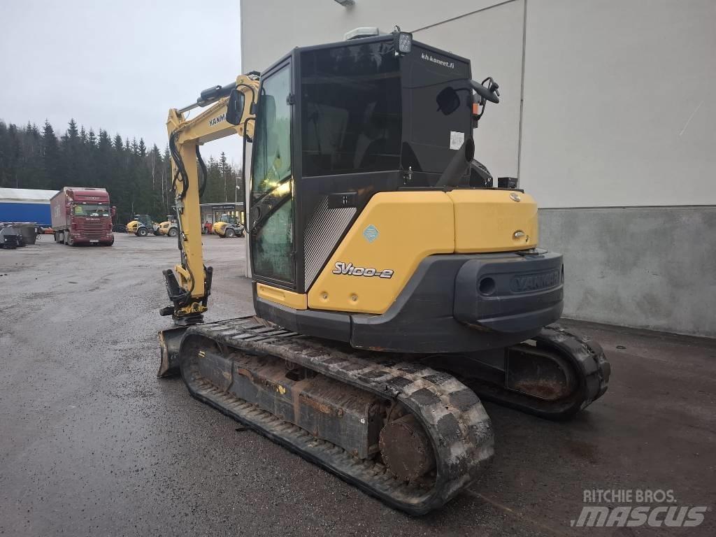 Yanmar SV 100-2A 중형굴삭기 7톤-28톤