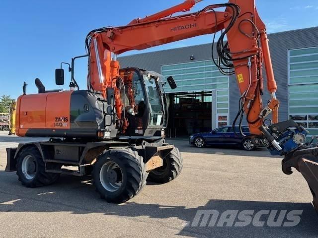 Hitachi ZX 140 W-5  휠 굴삭기