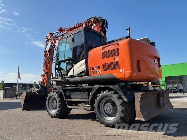 Hitachi ZX 140 W-5  휠 굴삭기
