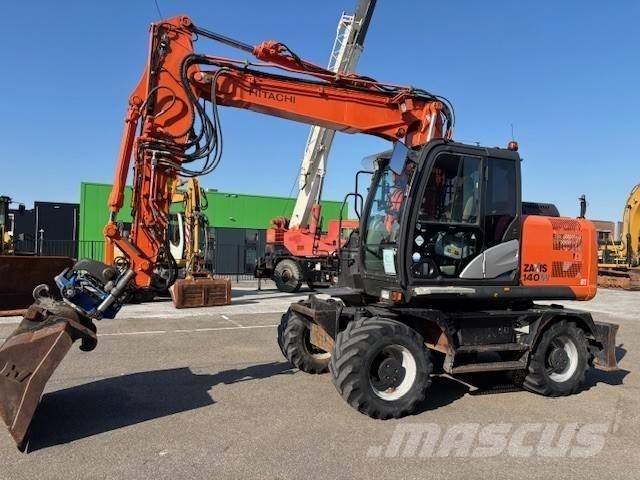 Hitachi ZX 140 W-5  휠 굴삭기