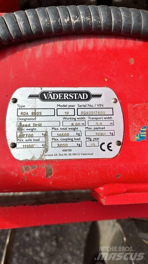 Väderstad RapidA800S 드릴