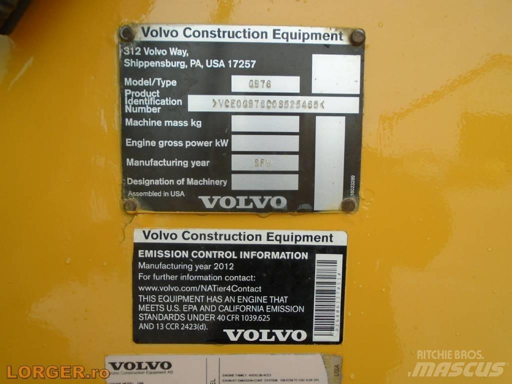 Volvo G 976 그레이더