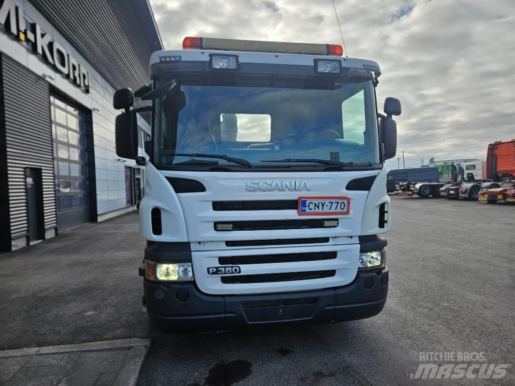 Scania P380 6x2*4 훅 리프트 트럭