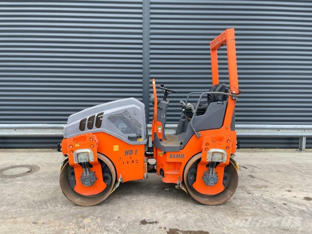 Hamm HD 12 VV 트윈 드럼 롤러