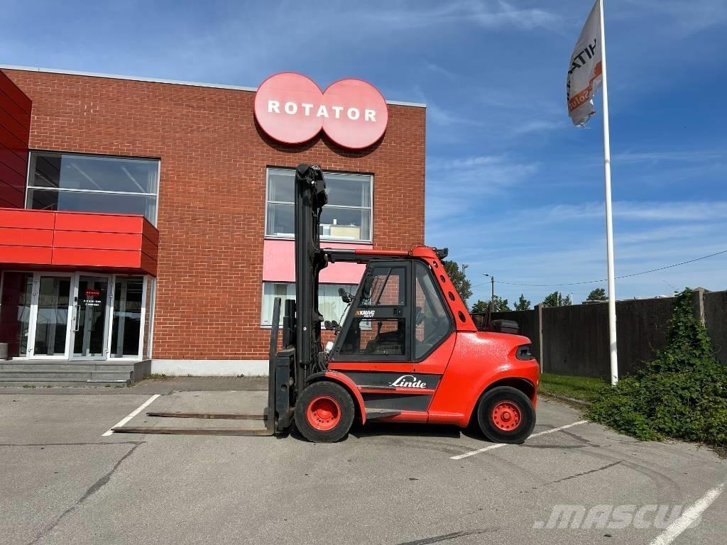 Linde H 80 D 900 디젤 지게차