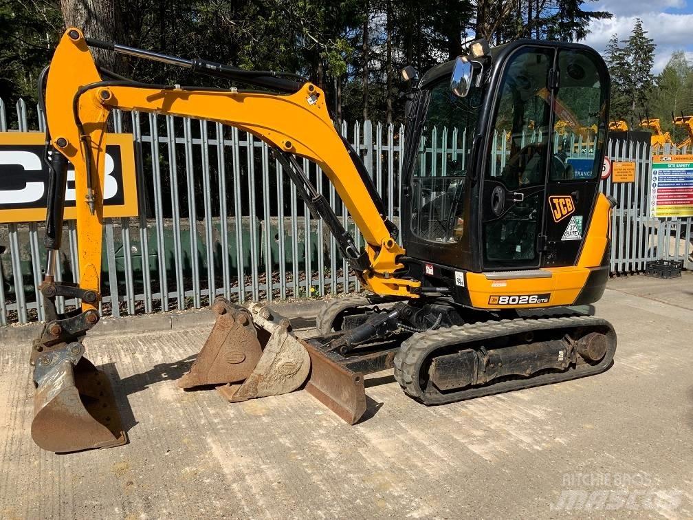 JCB 8026 CTS 소형 굴삭기 7톤 미만