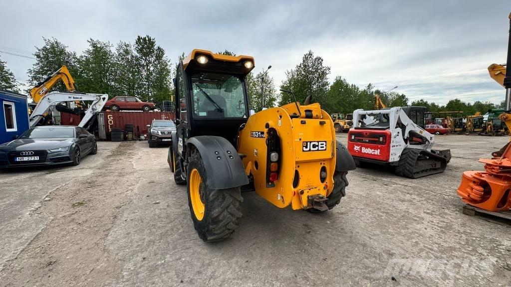 JCB 531-70 텔레스코픽 휠 로더