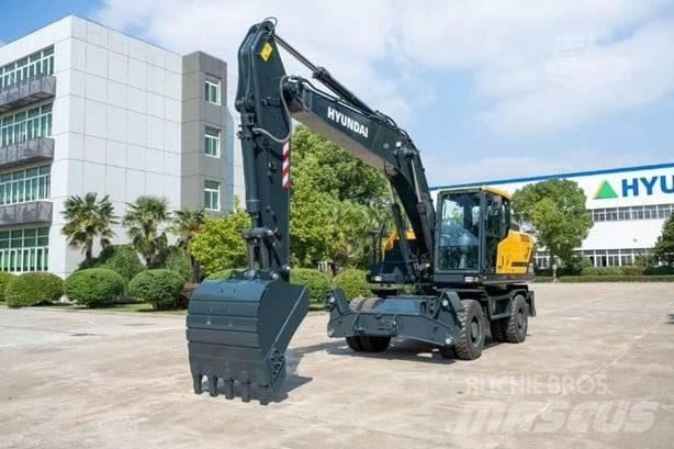 Hyundai HW210  휠 굴삭기