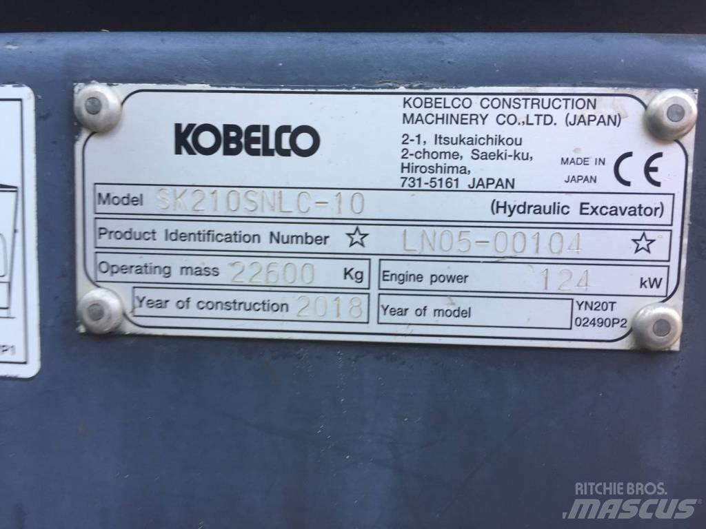 Kobelco SK210NLC 대형 굴삭기 29톤 이상