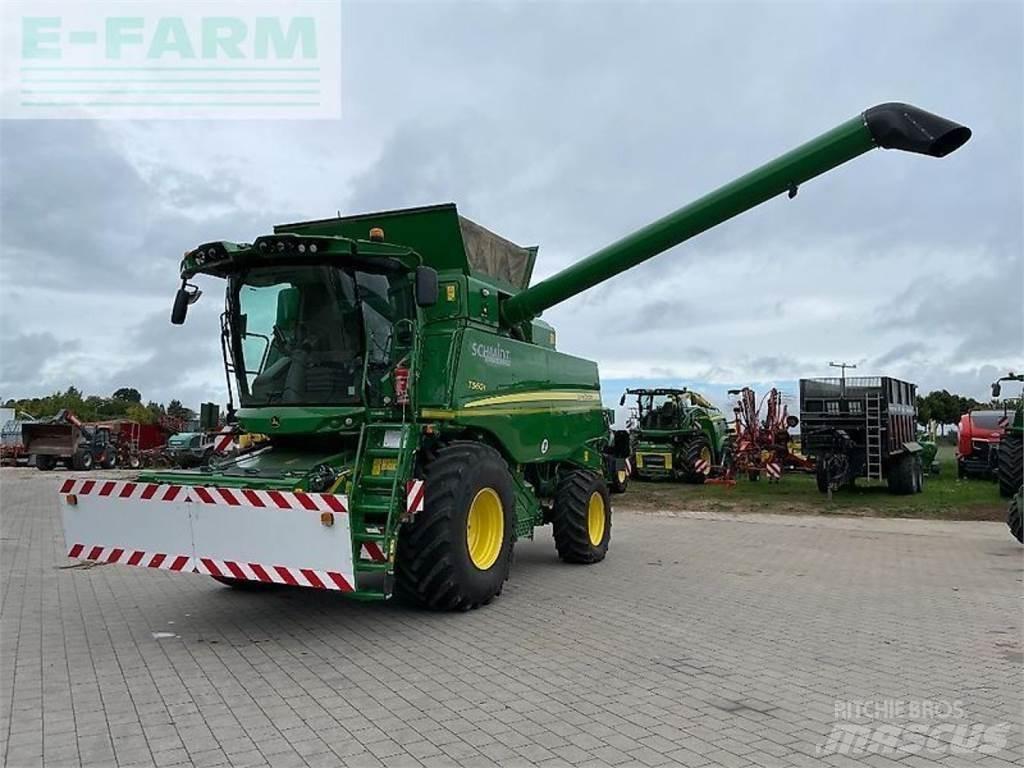 John Deere t560 콤바인 수확기