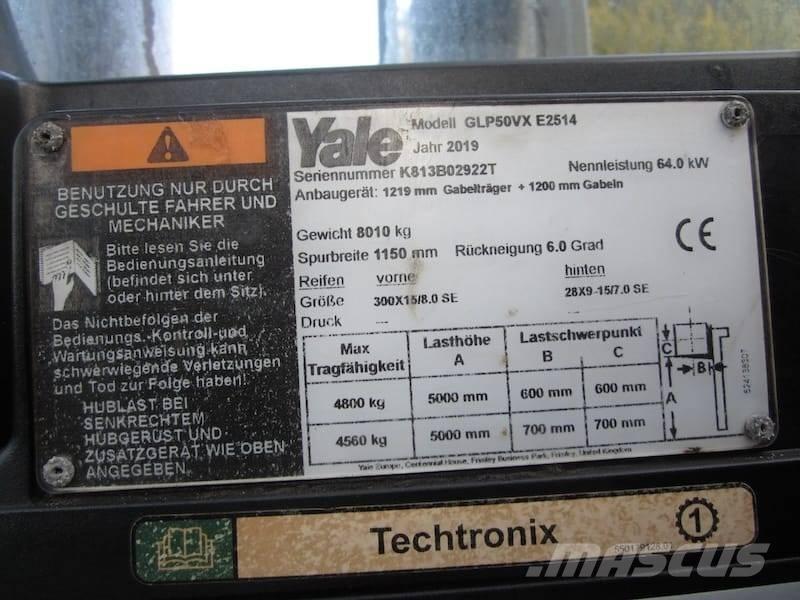 Yale GLP50VX LPG 지게차