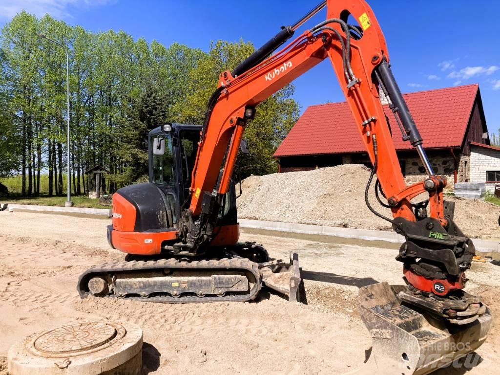 Kubota KX 057-4 소형 굴삭기 7톤 미만