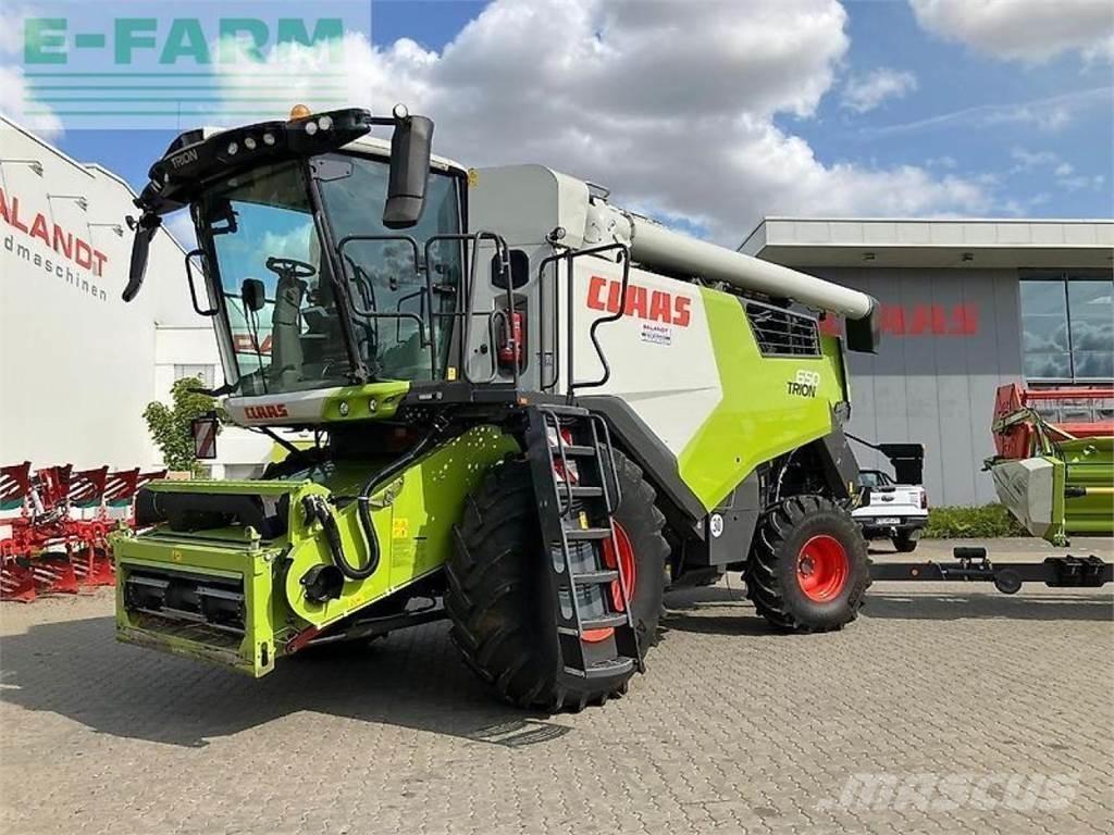 CLAAS trion 650 콤바인 수확기