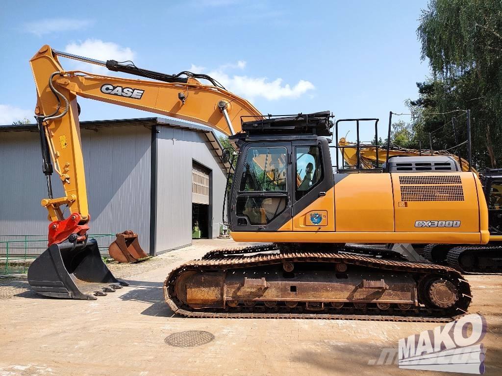 CASE CX 300 D 대형 굴삭기 29톤 이상