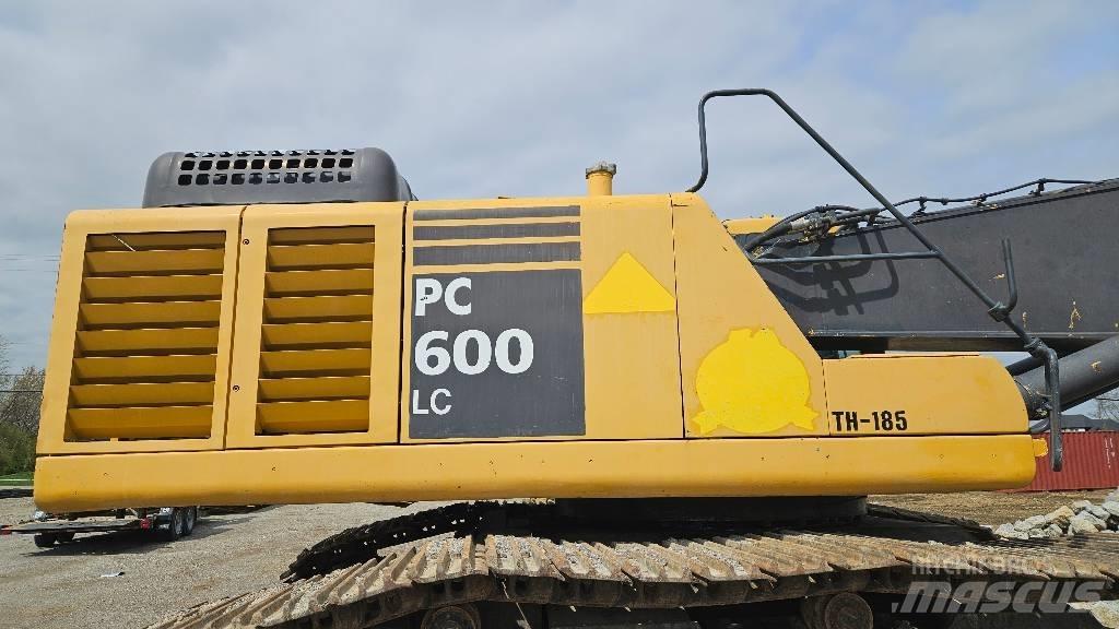 Komatsu PC600 LC-6 대형 굴삭기 29톤 이상
