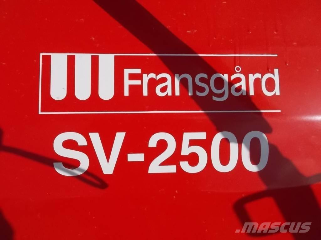 Fransgård SV 2500 갈퀴 및 테더