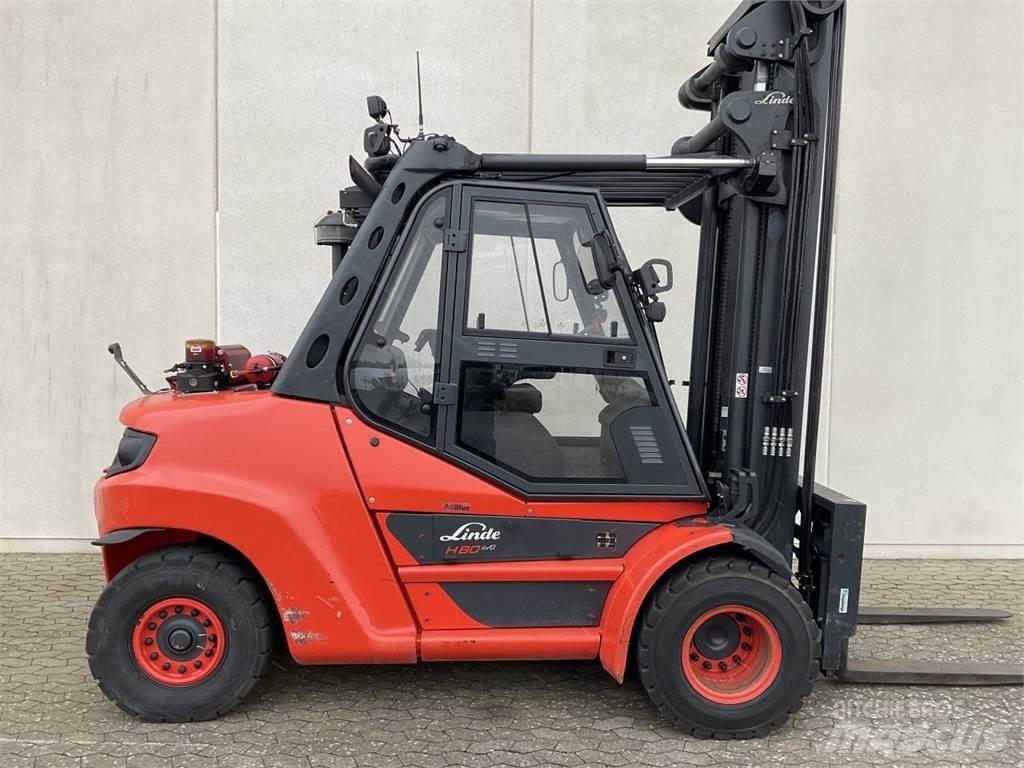 Linde H80D-03/900 디젤 지게차