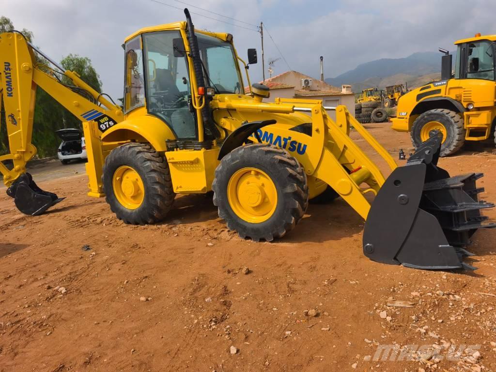 Komatsu WB 97 S-2 백호로더