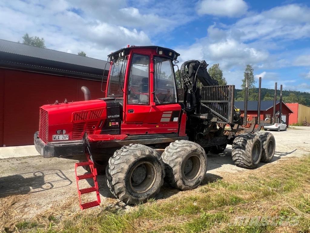 Komatsu 865 원목 포워더