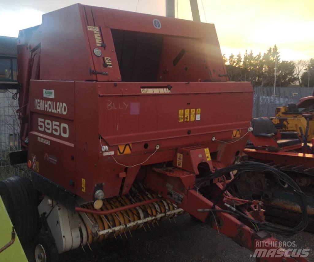 New Holland 5950 원형 곤포기