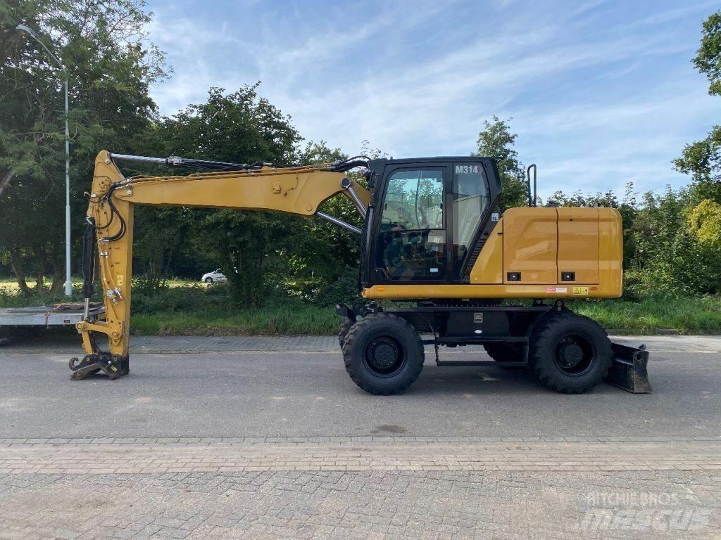 CAT 314 Next gen  휠 굴삭기