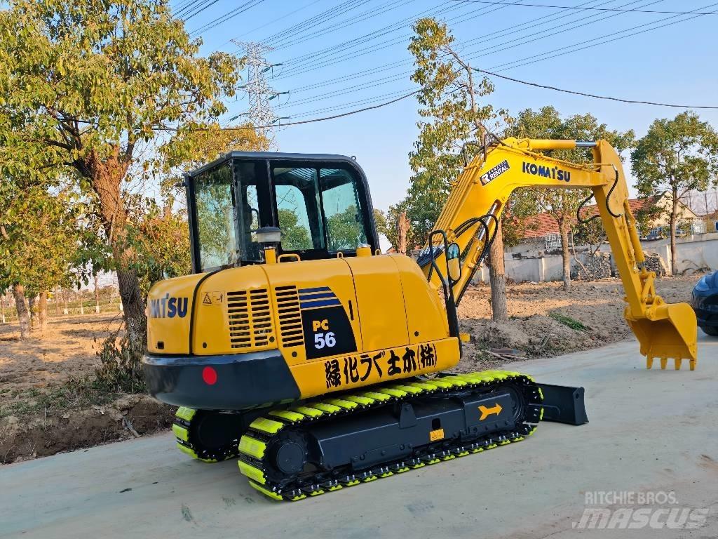 Komatsu PC 56 소형 굴삭기 7톤 미만