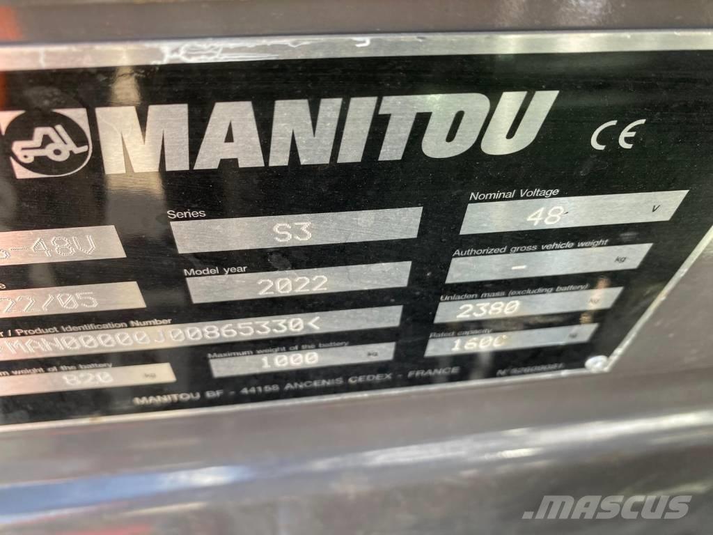 Manitou ME 316 전동 지게차