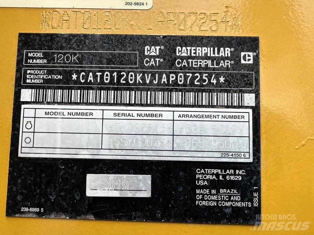 CAT 120K 그레이더