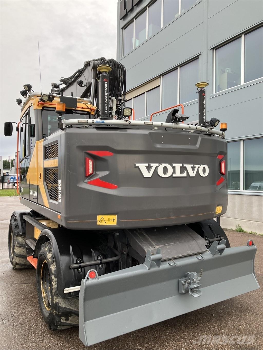 Volvo EW 160 E  휠 굴삭기
