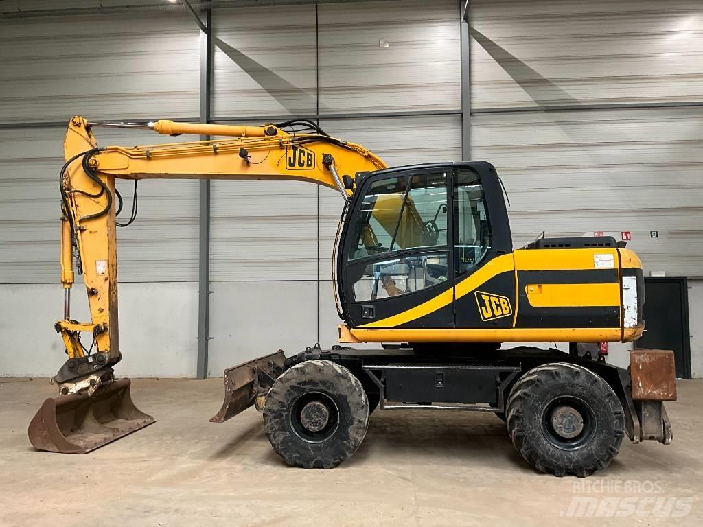 JCB JS 145 W  휠 굴삭기