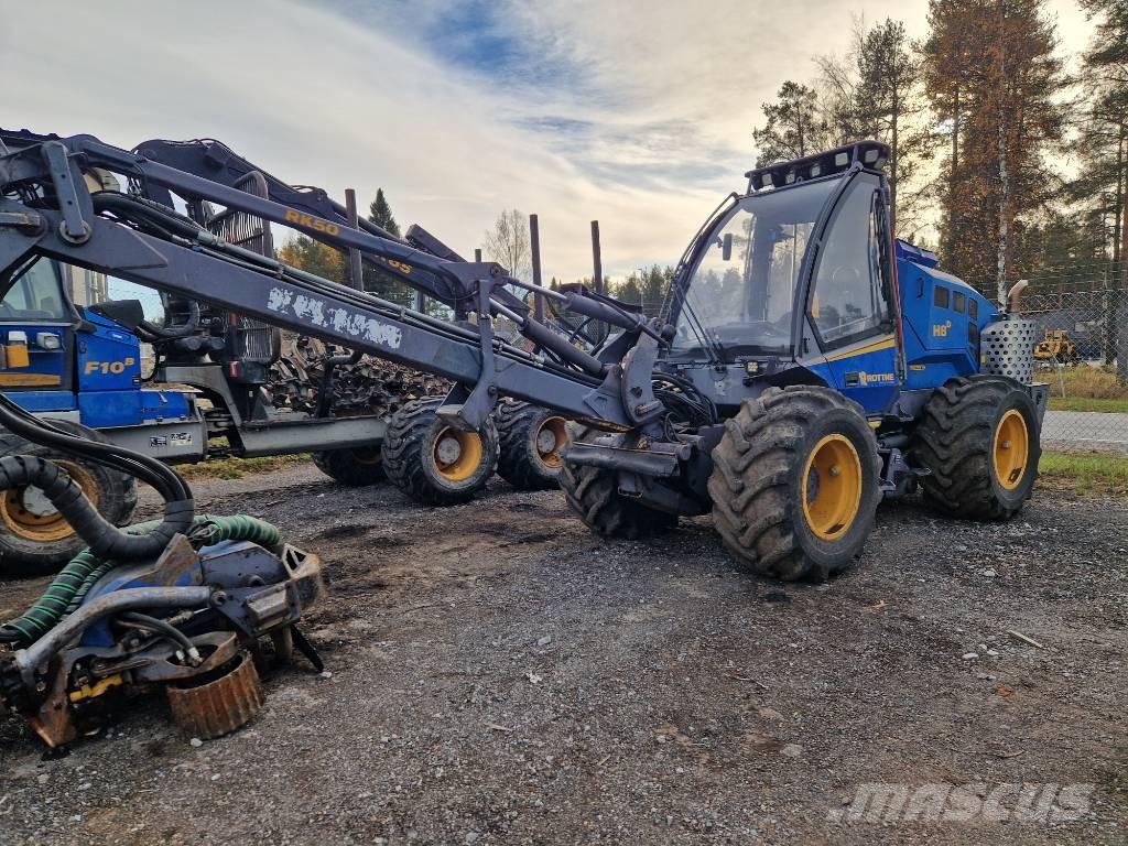 Rottne H8D 원목 하베스터