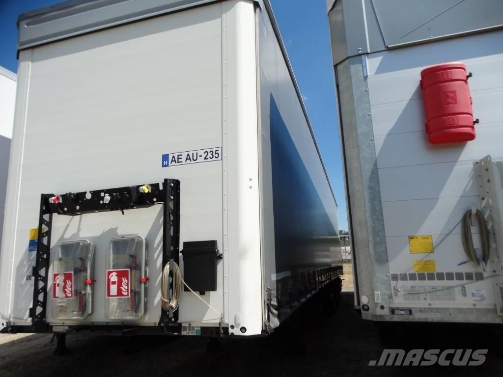 Kögel SN 24 커튼사이더 세미 트레일러