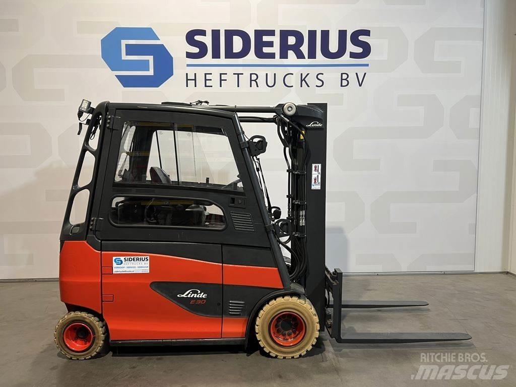 Linde E30HL-01/600 전동 지게차