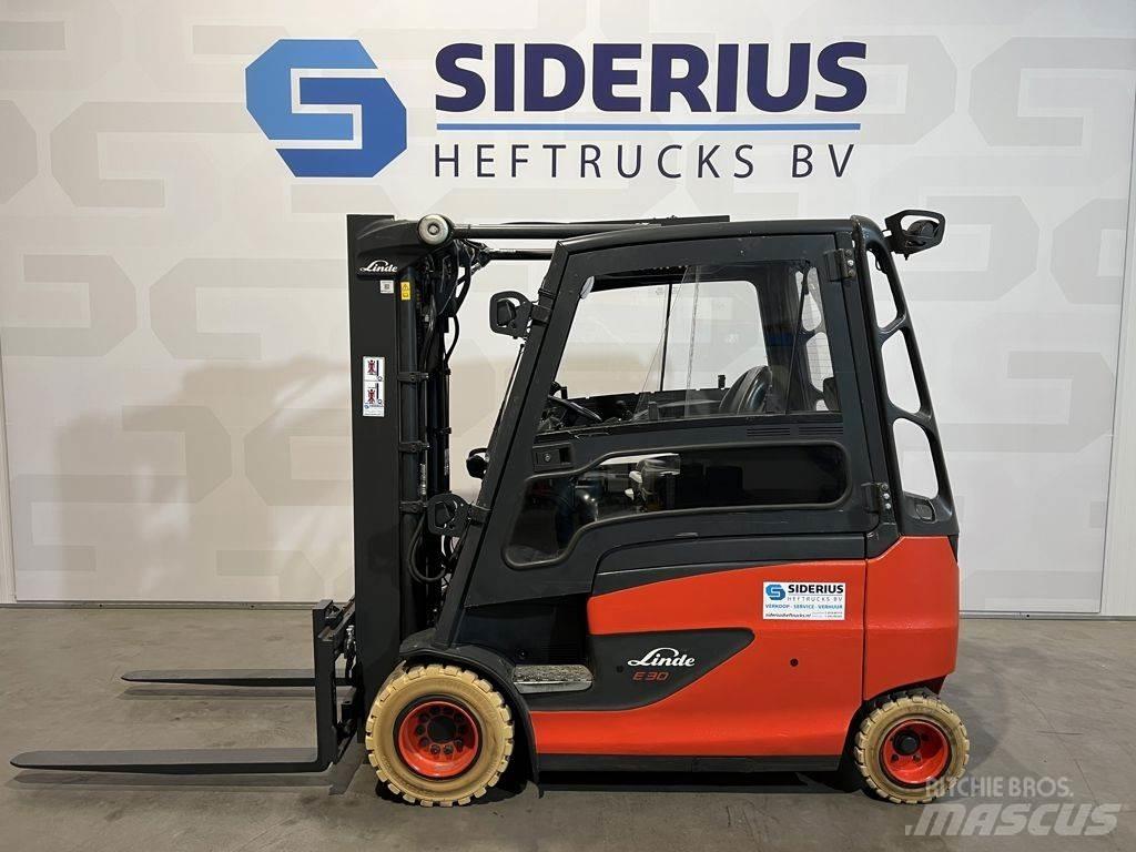 Linde E30HL-01/600 전동 지게차