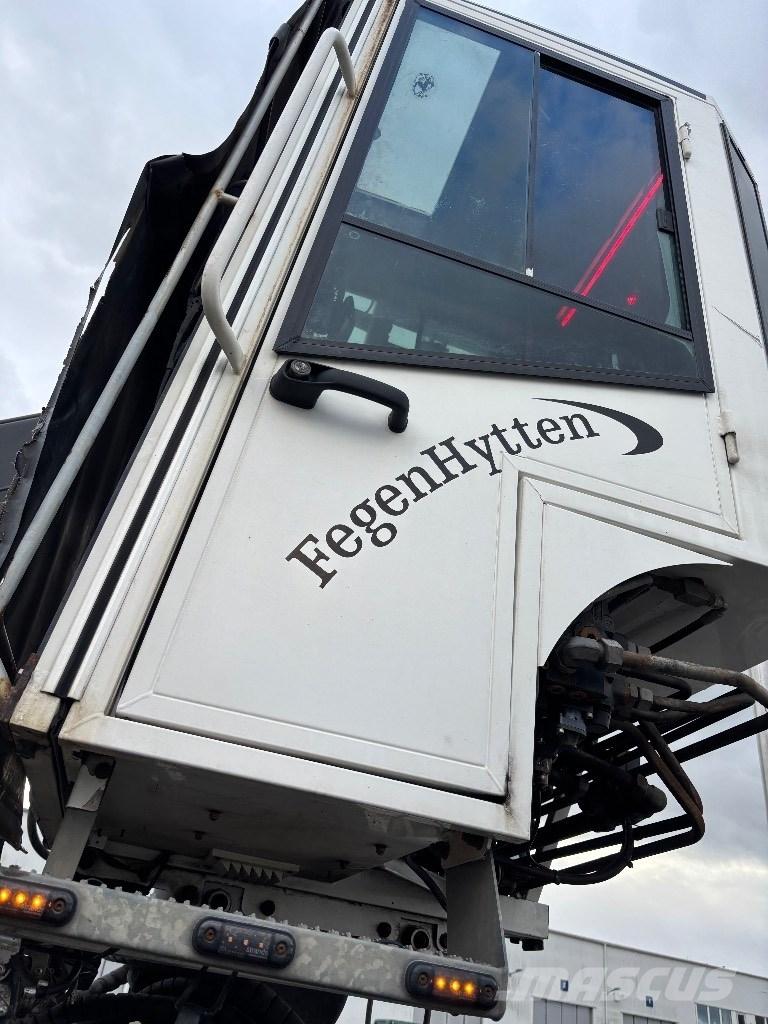 Scania R580B6X4HB 목재 트럭