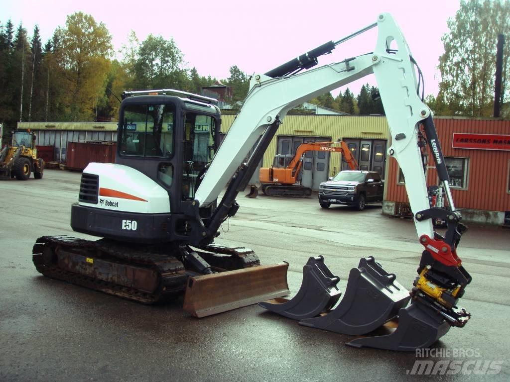 Bobcat E 50 소형 굴삭기 7톤 미만