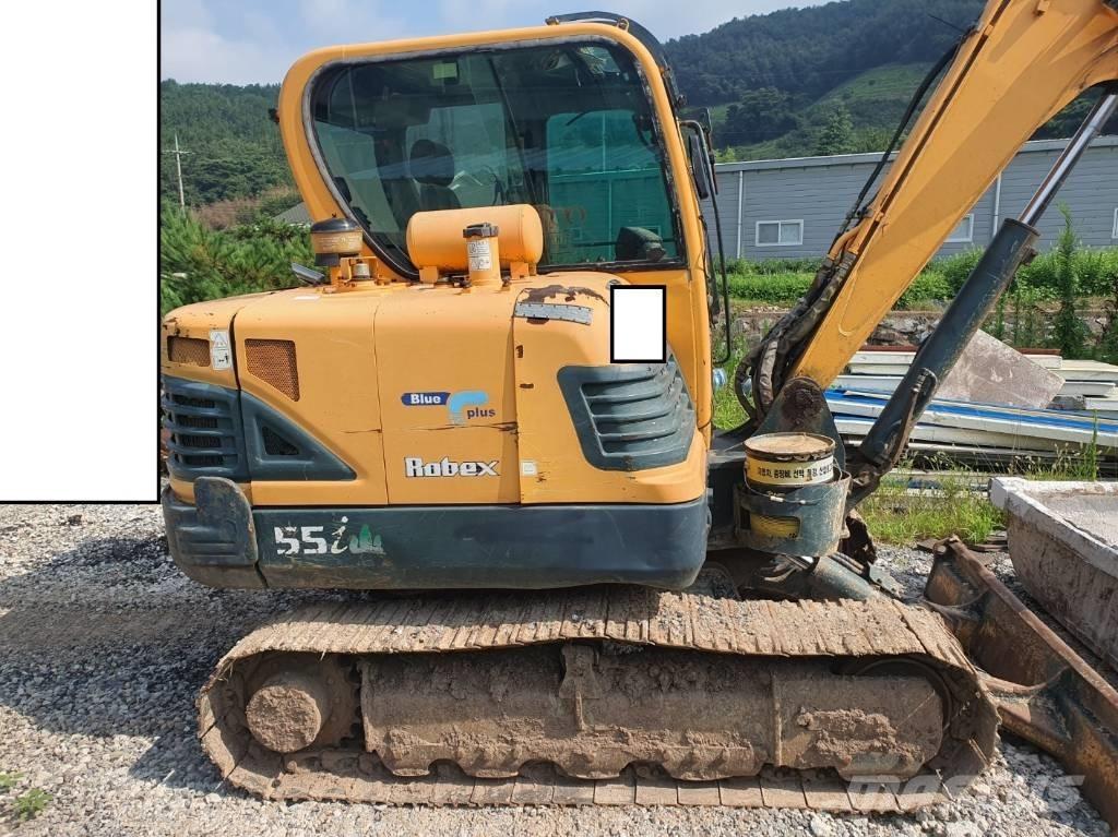 Hyundai Robex 55 소형 굴삭기 7톤 미만
