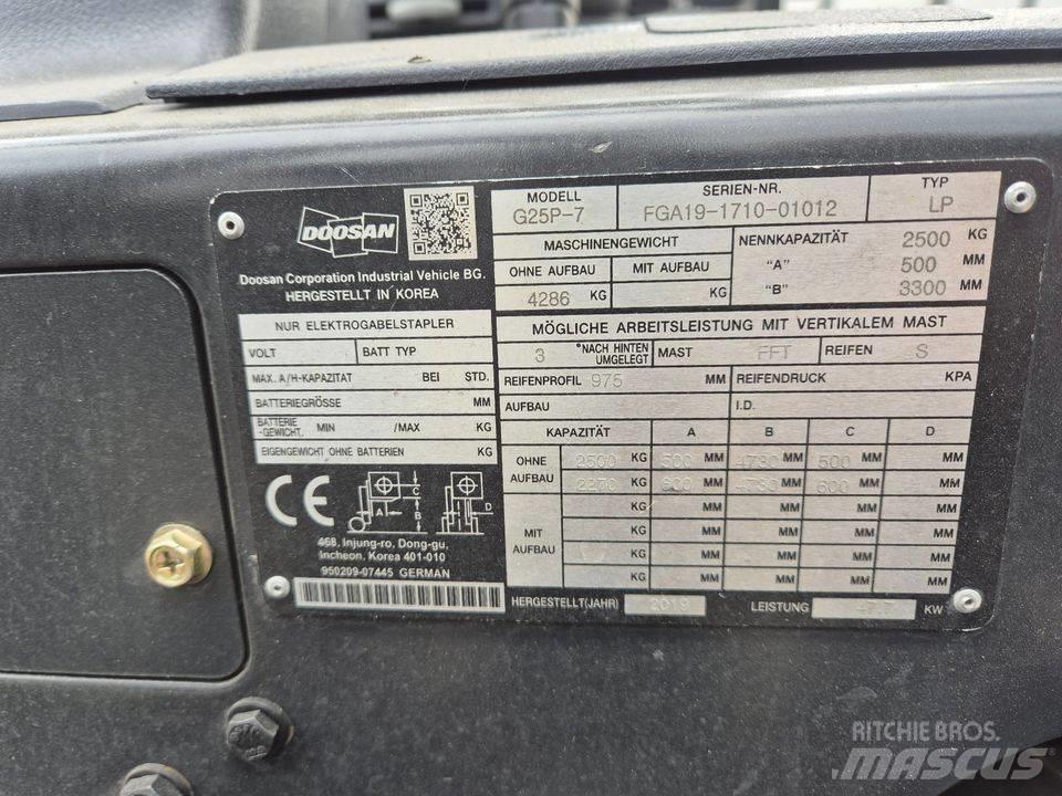 Doosan G 25 P-7 건설 장비 - 기타
