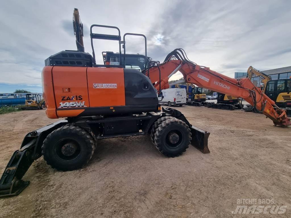 Hitachi ZX145W  휠 굴삭기