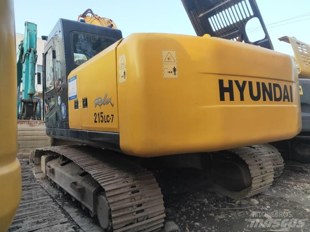 Hyundai R215-7 대형 굴삭기 29톤 이상